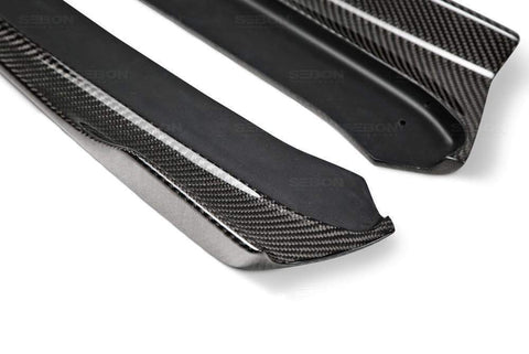 Seibon MB-Style Carbon Fiber Rear Lip | 2015-2019 Subaru WRX/STI (RL15SBIMP-MB)