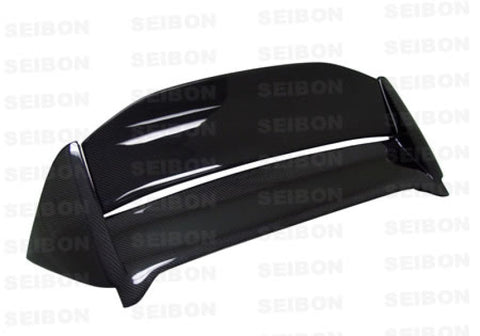 Seibon MG Carbon Fiber Rear Spoiler | 2002-2005 Honda Civic Si JDM (RS0204HDCVSIJ-MG)