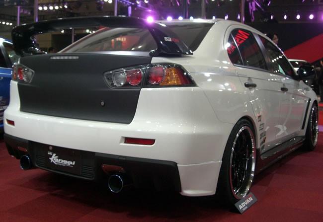 Matte Black Rear Trunk Spoiler Wing For 2002-2007 Mitsubishi Lancer & EVO Models