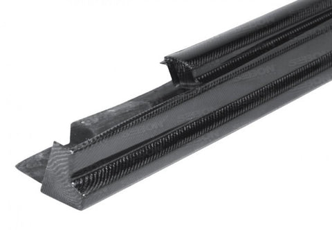 Seibon NS-Style Carbon Fiber Side Skirts | 2009-2020 Nissan 370z (SS0910NS370-NS)