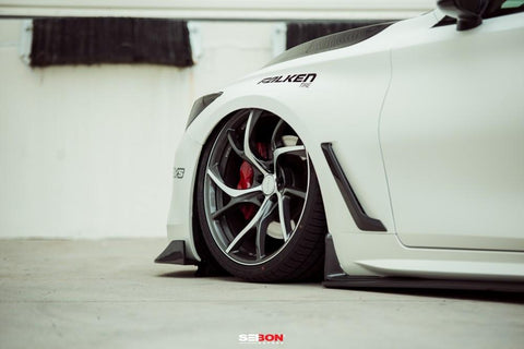 Seibon TB-Style Carbon Fiber Side Skirts | 2017-2022 Infiniti Q60 (SS17INFQ60-TB)