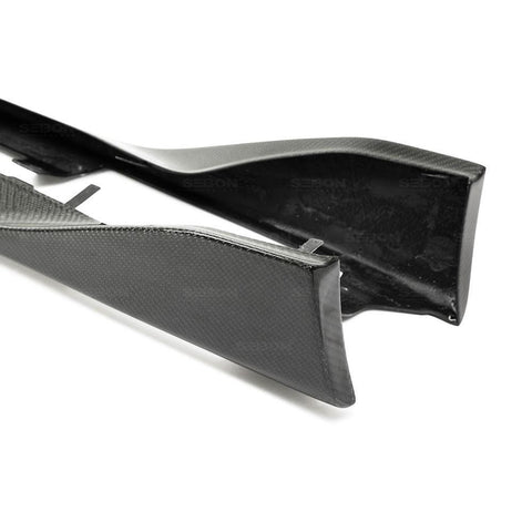 Seibon OEM-Style Carbon Fiber Side Skirts | 2020-2026 Toyota Supra (SS20TYSUP-OE)
