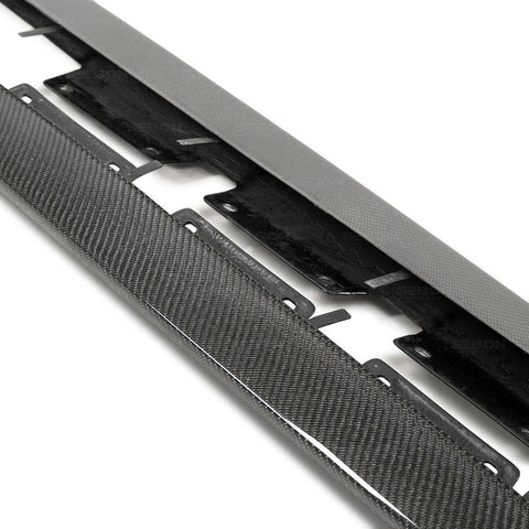 Seibon OEM-Style Carbon Fiber Side Skirts | 2020-2026 Toyota Supra (SS20TYSUP-OE)
