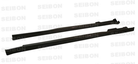 Seibon TR Style Carbon Fiber Side Skirts | 1996-2000 Honda Civic 2DR/HB (SS9600HDCV2D-TR)