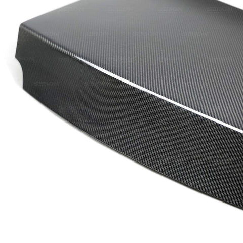 Seibon OEM-Style Carbon Fiber Trunk Lid | 2009-2018 Nissan GT-R R35 (TL0910NSGTR-OE)