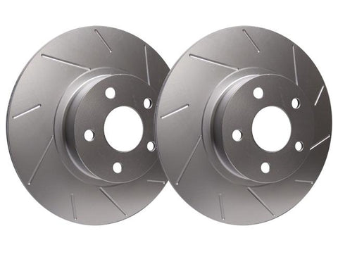SP Performance Slotted Rear Brake Rotors | 2008-2015 Mitsubishi Evo X (T30-514/P/BP)