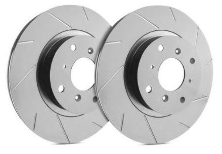 SP Performance Slotted Rear Brake Rotors | 2005-2006 Saab 9-2X and 2003-2005 Subaru WRX (T47-1554/P/BP)