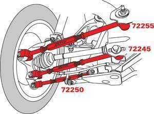 SPC Adjustable Rear Trailing Arm | Multiple Fitments (72250)