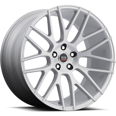 Spec-1 Wheels SPL-001 Silver w/ Machined Spoke Faces 20x9 | 5x120 (SPL20120901838SB-DT5120)