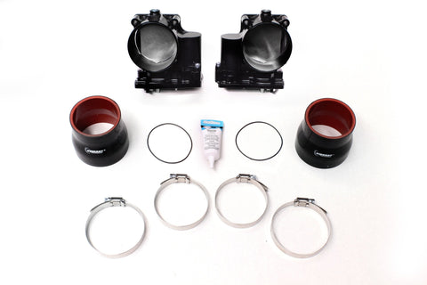 Speed By Design 72mm ID CNC Billet Throttle Bodies | 2009-2017 Nissan R35 GT-R (1347)