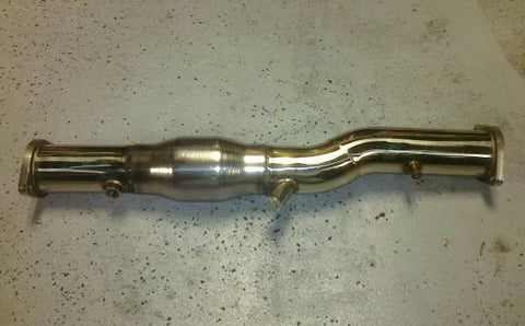 SpeedCircuit 3" High Flow Cat Pipe | 2008-2015 Mitsubishi Evo X (SC_X_HFC_MID)