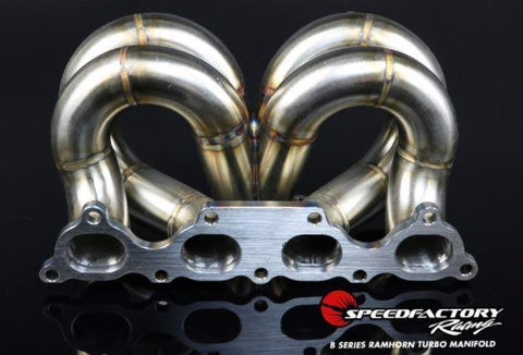 SpeedFactory Racing B Series Ramhorn Turbo Manifold | Multiple Fitments (SF-04-002)