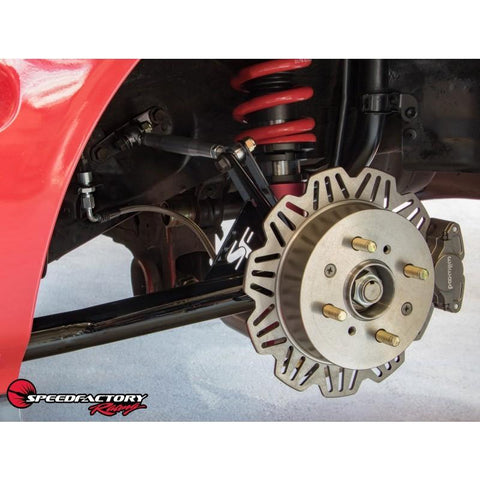 SpeedFactory Racing Rear Trailing Arm Kit w/ Staging Brakes | 90-01 Acura Integra & 88-00 Honda Civic (SF-08-001)