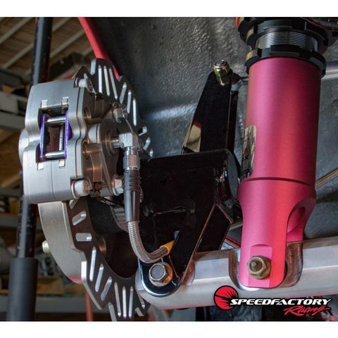 SpeedFactory Racing Rear Trailing Arm Kit w/ Staging Brakes | 90-01 Acura Integra & 88-00 Honda Civic (SF-08-001)