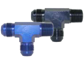 Speedflow -10AN Tee Adapter With 1/2" NPT On Run (SF-826-10)