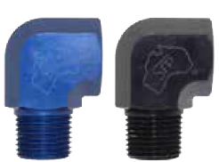 Speedflow 90 Degree Female-Male 1/8" NPT Adapter (SF-914-02)