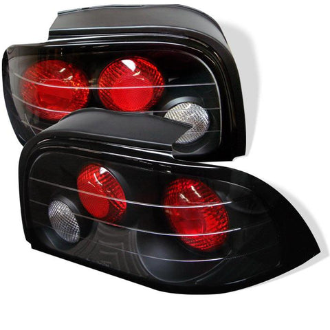 Spyder Auto Ford Mustang 94-95 Euro Style Tail Lights - Black - Modern Automotive Performance

