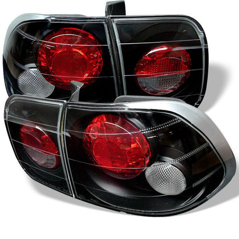 Spyder Auto Honda Civic 96-98 4Dr Euro Style Tail Lights - Black - Modern Automotive Performance
