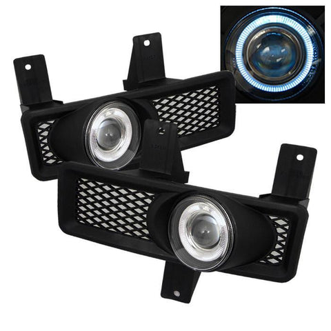 Spyder Auto Ford F150 97-98 / F150 Heritage 97-98 / F250 LD 97-98 / Expedition 97-98 Halo Projector Fog Lights w/Switch - Clear - Modern Automotive Performance
