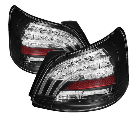 Spyder Auto Toyota Yaris 07-09 4Dr LED Tail Lights - Black - Modern Automotive Performance
