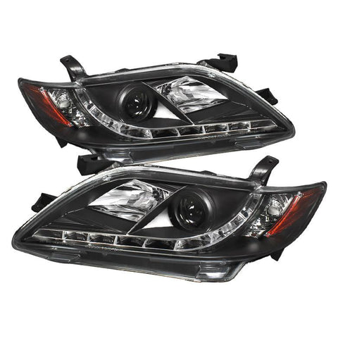 Spyder Auto Toyota Camry 07-09 Projector Headlights - DRL - Black - High H1 (Included) - Low H7 (Included) - Modern Automotive Performance
