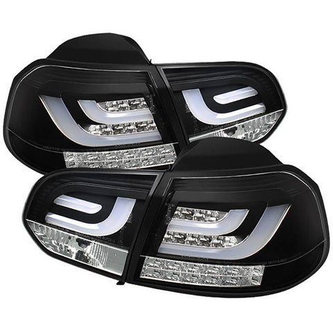 Spyder G2 Type Tail Lights with Light Bar | 2010-2014 Volkswagen Golf/GTI (5071767)