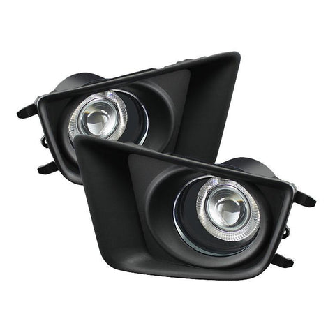Spyder Auto Toyota Tacoma 12-14 Halo Projector Fog Lights w/Switch - Clear - Modern Automotive Performance
