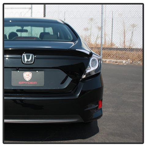 Spyder Light Bar LED Tail Lights | 2016-2019 Honda Civic 4DR (5086051)
