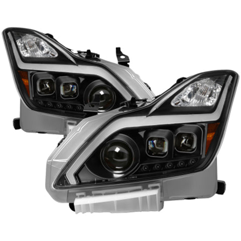 Spyder Projector Headlights with Black Housings | 2008-2015 Infiniti G37 (9039331)