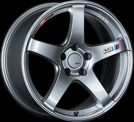 SSR GTV01 4x100 15" Glare Silver Wheels