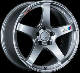 SSR GTV01 Glare Silver 18x7.5 +53mm | 5x114.3 (T418750+5305GGL)