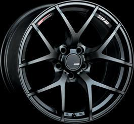 SSR GTV03 5x114.3 17" Flat Black Wheels