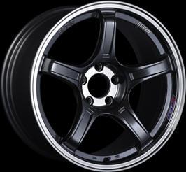 SSR Wheels GTX03 Black Graphite 17x7 | 4x100 (XC17700+4204CGM)