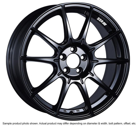 SSR GTX01 18x8.0 5x112 45mm Offset Flat Black Wheel (XA18800+4505LMB)