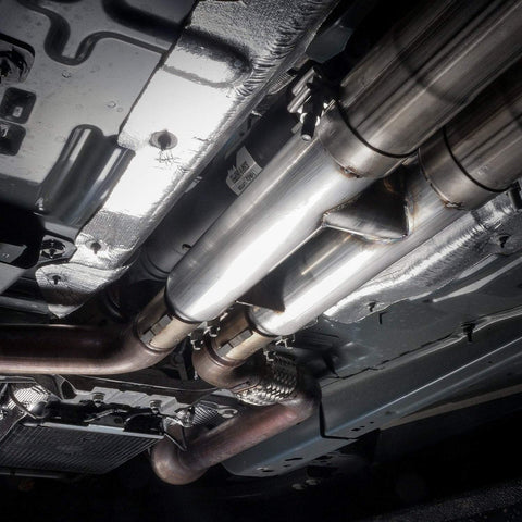 Stainless Works Redline H-Pipe Catback | 2018+ Ford Mustang GT w/ Active Valves (M18CBHFCV)