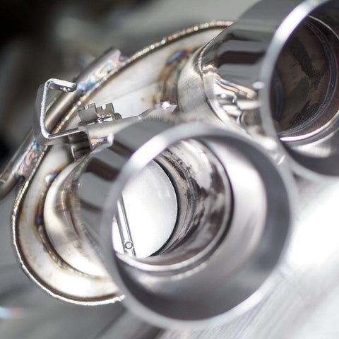 Stainless Works Redline X-Pipe Catback | 2018+ Ford Mustang GT w/ Active Valves (M18CBXFCV)