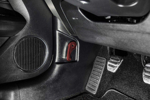 Steeda Billet Aluminum Interior Hood Latch | Multiple Ford Fitments (555-1248)