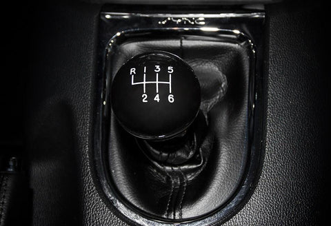 Steeda S550 6-Speed Shift Knob - Black | 2015-2017 Ford Mustang (203-E216ULSI20)