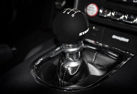 Steeda S550 6-Speed Shift Knob - Black | 2015-2017 Ford Mustang (203-E216ULSI20)