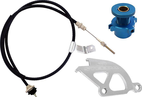Steeda Adjustable Clutch Cable Kit | 1996-2004 Ford Mustang (555-7041)