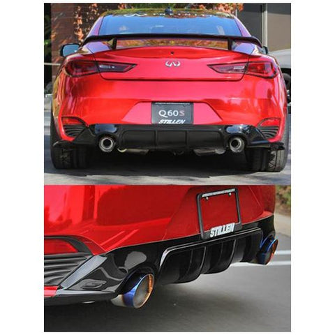 Stillen Rear Diffuser | 2017-2022 Infiniti Q60 3.0T (KB11235)