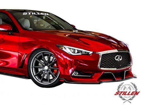 Stillen Front Splitter & Winglets Set | 2017-2022 Infiniti Q60 (KB11232)