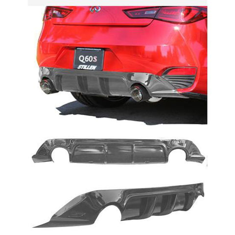 Stillen Rear Diffuser | 2017-2022 Infiniti Q60 3.0T (KB11235)