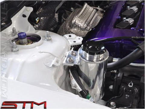 STM Aluminum Power Steering Reservoir | 2008-2015 Mitsubishi Evo X (STM-EVOX-RES-PS)