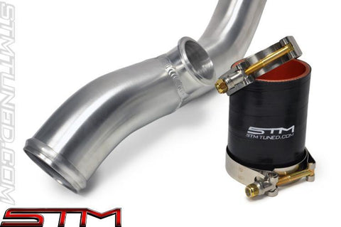 STM Aluminum Lower Intercooler Pipe Kit | 2008-2015 Mitsubishi Evo X (STM-EVOX-LICP-AL)