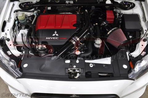 STM 2.5" Aluminum Upper Intercooler Pipe | 2008-2015 Mitsubishi Lancer Evolution X (STM-EVOX-UICP-AL)