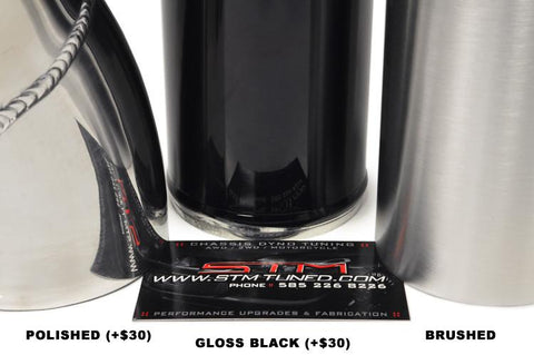 STM 2.5" Aluminum Upper Intercooler Pipe | 2008-2015 Mitsubishi Lancer Evolution X (STM-EVOX-UICP-AL)