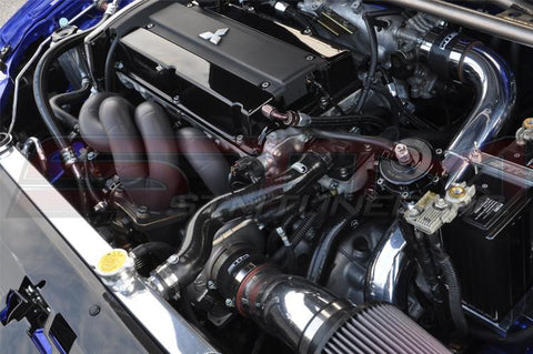 STM 2.5in Aluminum Upper Intercooler Pipe Kit | 2001-2006 Mitsubishi Evo 7/8/9 (STM-EVO79-UICPAL)