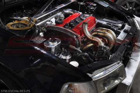 STM Power Steering Reservoir | 1996-2001 Mitsubishi Evo 4/5/6 (STM-EVO46-RES-PS)