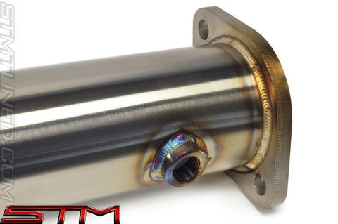 STM Stainless Steel Cat-Back Exhaust | 2001-2006 Mitsubishi Evo 7/8/9 (EVO79-EX-SS)